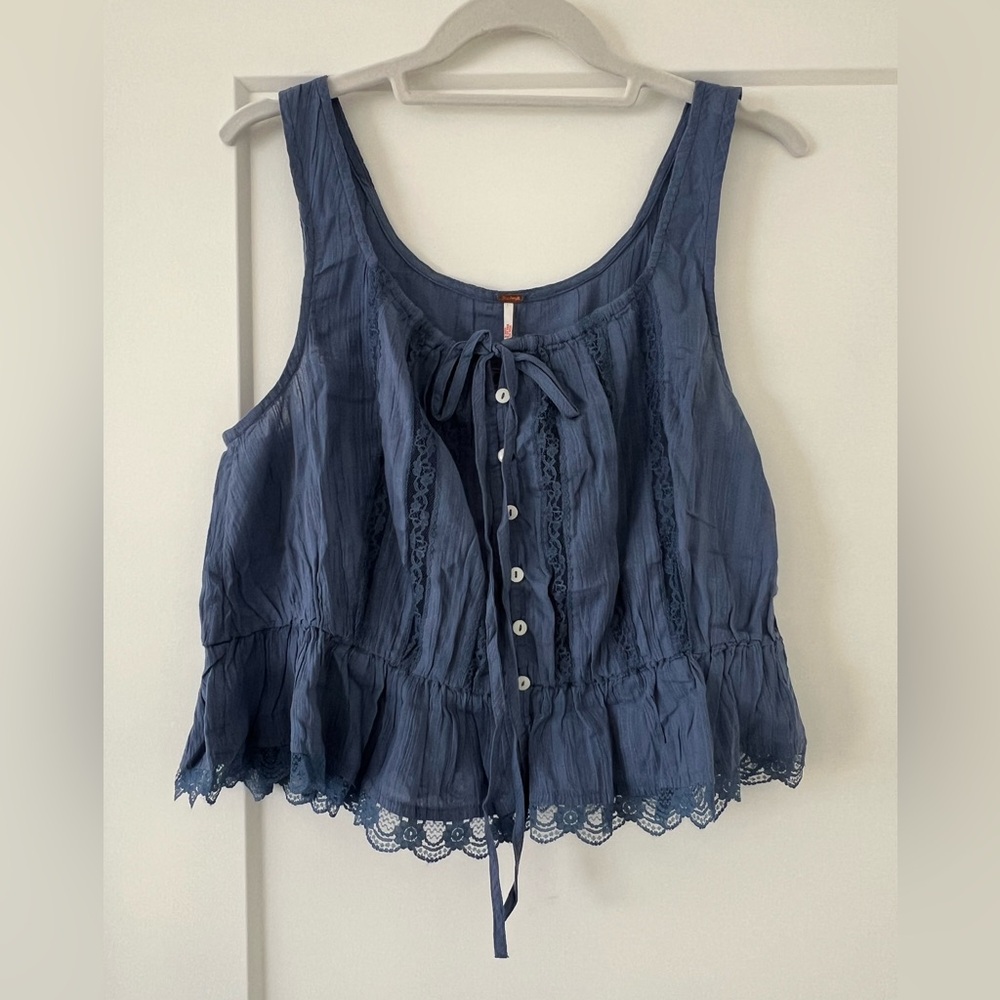 free people Alana Lace Top - Picture 6 of 8